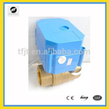 DN25 DC12V electric valve for Environmental Protection and drain water system,Water treatment project